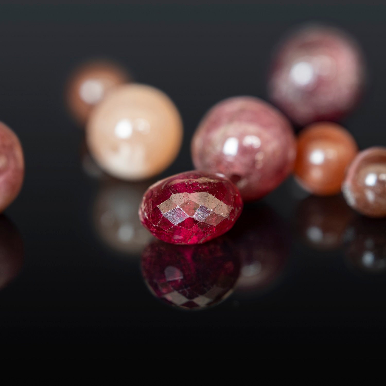 compass-jewelry-Pink-Tourmaline-Bead