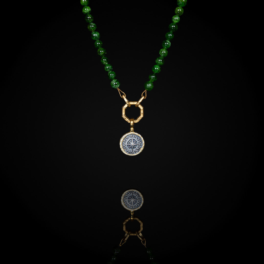 Prosperity Necklace - Chrome Diopside Necklace