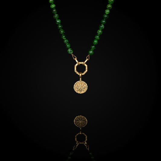 Prosperity Necklace - Chrome Diopside Necklace